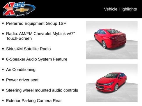Used 2018 Chevrolet Cruze Premier image 2