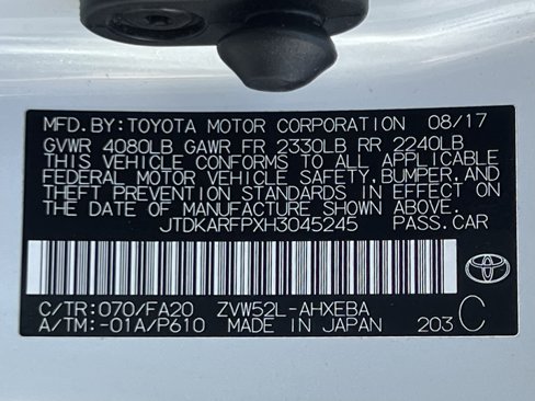 Used 2017 Toyota Prius Prime Plus image 19