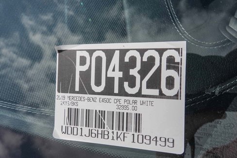 Certified 2019 Mercedes-Benz E 450 Coupe image 27