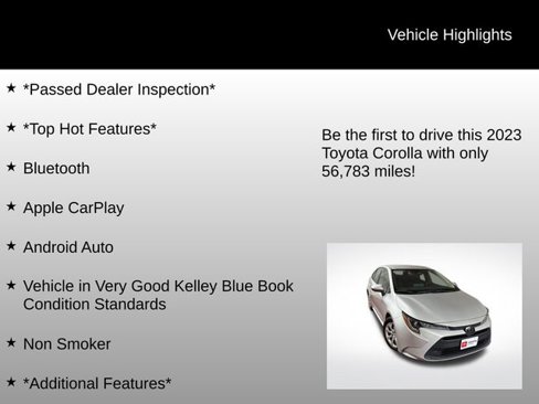 Used 2023 Toyota Corolla LE image 7