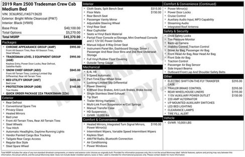 Used 2019 RAM 2500 Tradesman image 29