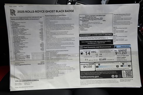 New 2025 Rolls-Royce Ghost Black Badge image 29