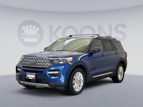 Used 2020 Ford Explorer Limited w/ Class III Trailer Tow Package image 1