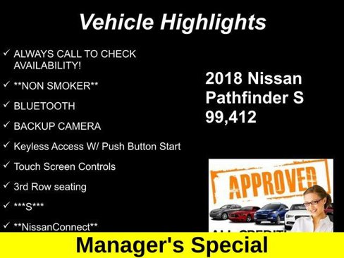 Used 2018 Nissan Pathfinder S image 10