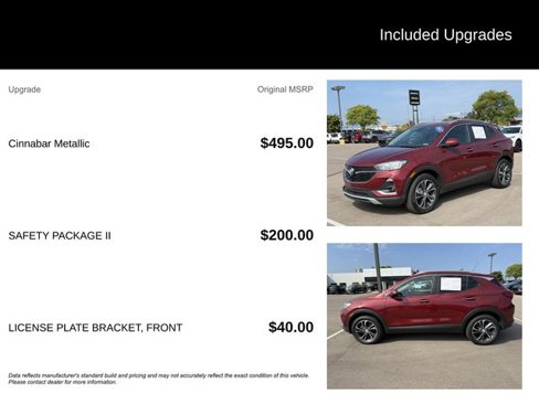 Certified 2023 Buick Encore GX Select w/ Safety Package II image 7