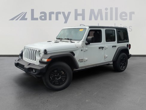 Used 2021 Jeep Wrangler Unlimited Sport image 1