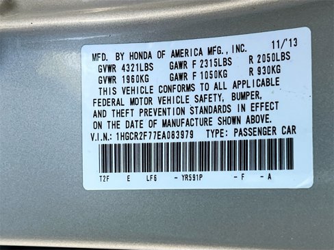 Used 2014 Honda Accord EX image 31