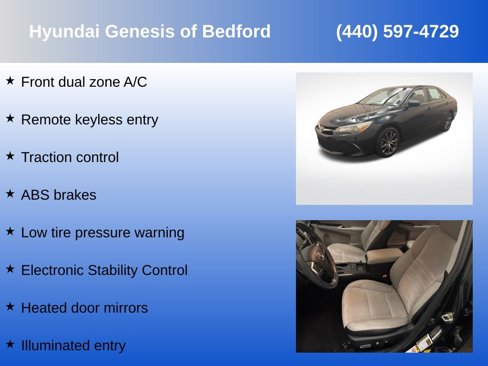 Used 2017 Toyota Camry XSE image 7