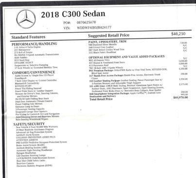 Used 2018 Mercedes-Benz C 300 Sedan image 13