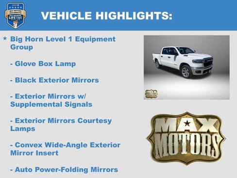 New 2025 RAM 1500 Big Horn image 16