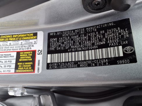 Used 2019 Toyota Camry XLE image 37