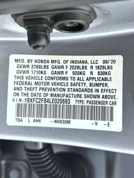 Used 2020 Honda Civic Sport image 25