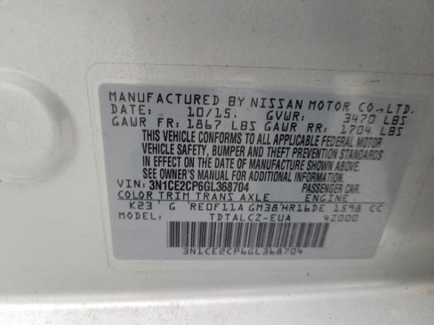 Used 2016 Nissan Versa Note S Plus image 33