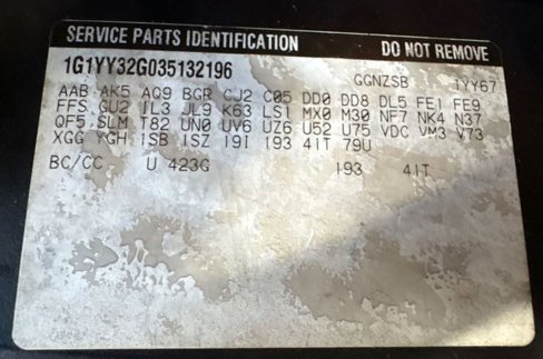 Used 2003 Chevrolet Corvette Convertible w/ Preferred Equipment Group1 image 60