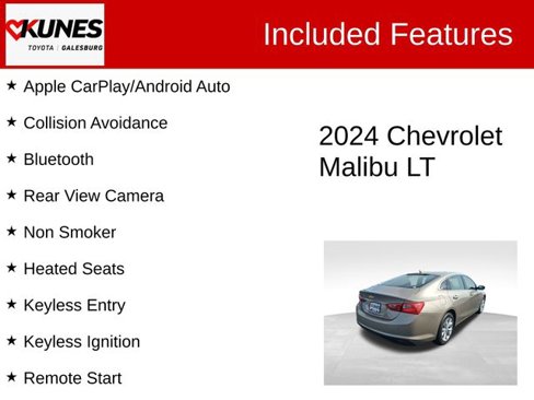 Used 2024 Chevrolet Malibu LT image 2