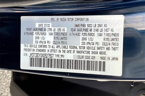Certified 2022 MAZDA CX-9 Grand Touring image 35