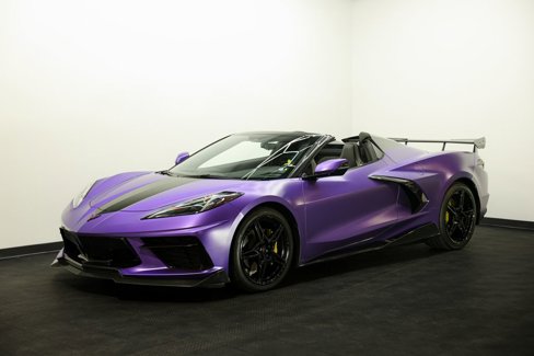 Used 2021 Chevrolet Corvette Stingray Convertible w/ 1LT image 1