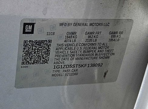 Used 2019 Chevrolet Malibu LT image 16
