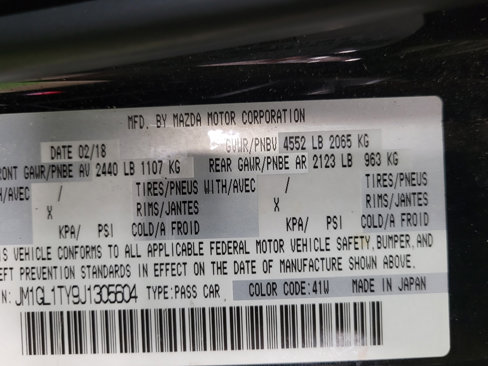 Used 2018 MAZDA MAZDA6 Grand Touring image 33