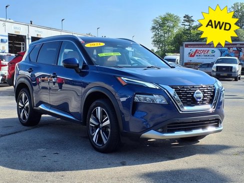 Used 2021 Nissan Rogue Platinum image 1