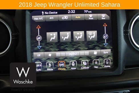 Used 2018 Jeep Wrangler Unlimited Sahara image 48