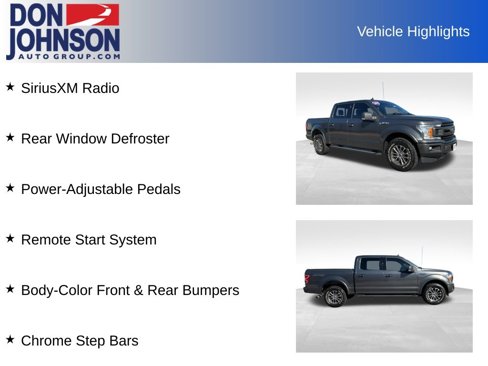 Used 2019 Ford F150 XLT w/ Equipment Group 302A Luxury image 13