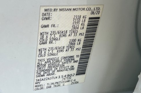 Used 2020 Nissan Murano S w/ Technology Package image 29