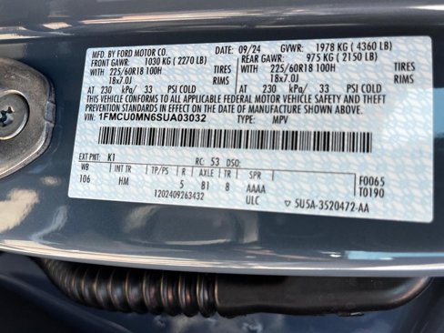New 2025 Ford Escape ST-Line w/ Tech Pack #1 image 16