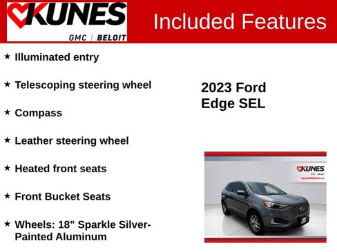 Used 2023 Ford Edge SEL image 3