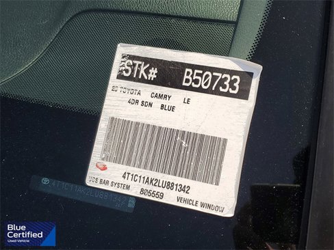 Used 2020 Toyota Camry LE image 27