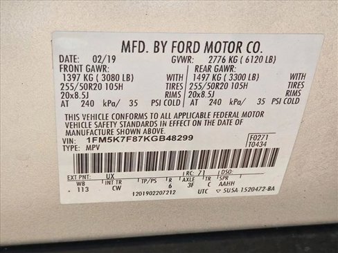 Used 2019 Ford Explorer Limited w/ Class III Trailer Tow Package image 26