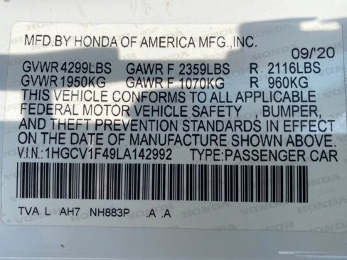 Used 2020 Honda Accord EX image 47
