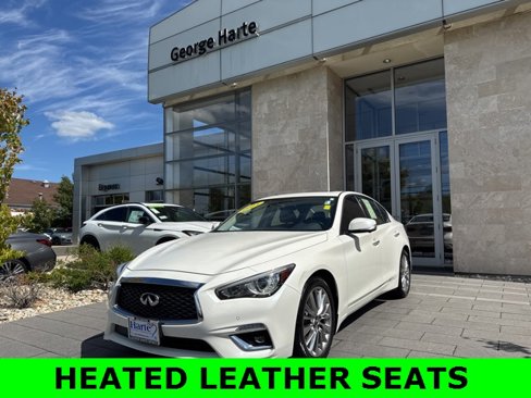 Used 2021 INFINITI Q50 Luxe w/ All Weather Package image 3