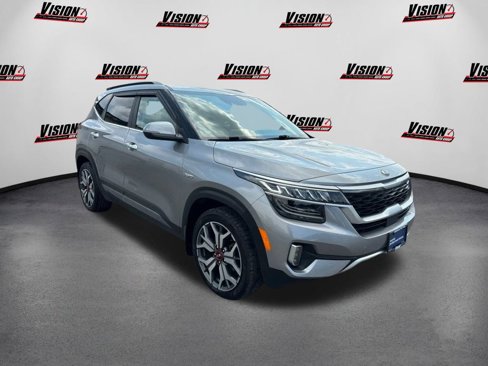 Used 2021 Kia Seltos SX w/ SX Sunroof Package image 3