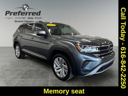 Used 2021 Volkswagen Atlas SEL image 3