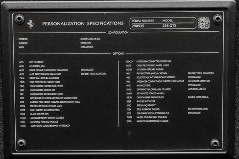 Certified 2023 Ferrari 296 GTS image 31