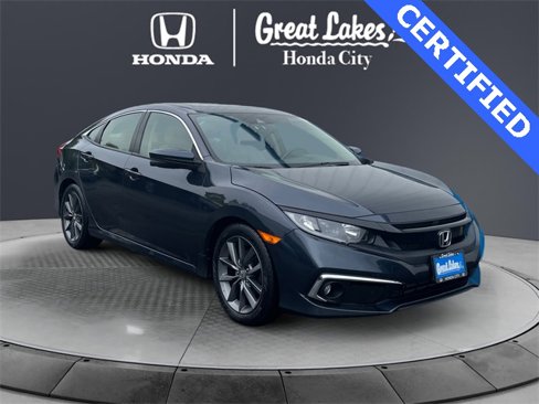 Certified 2019 Honda Civic EX image 1