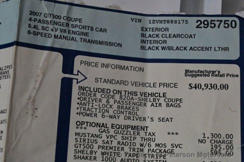 Used 2007 Ford Mustang Shelby GT500 image 50