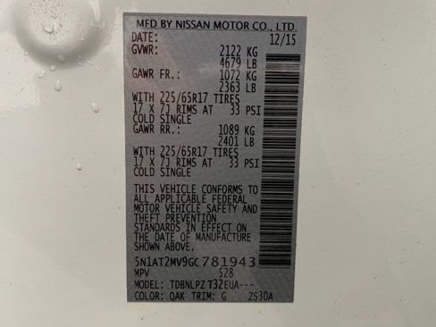 Used 2016 Nissan Rogue S image 27