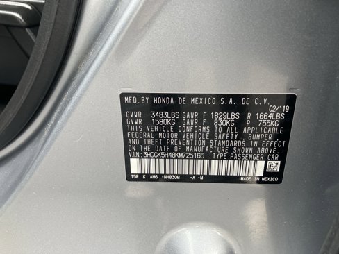 Certified 2019 Honda Fit LX image 34