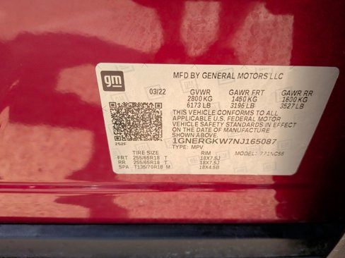 Used 2022 Chevrolet Traverse LT image 48