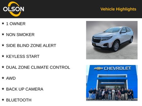 Used 2024 Chevrolet Equinox LT image 2