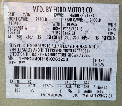 Used 2008 Ford Escape 2WD Hybrid image 15