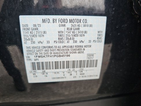 Used 2023 Ford Explorer Limited w/ Limited Technology Package image 39