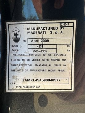 Used 2009 Maserati GranTurismo S image 16