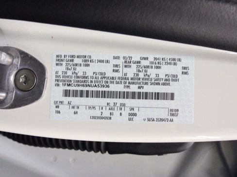 Used 2022 Ford Escape SEL w/ Technology Package image 25