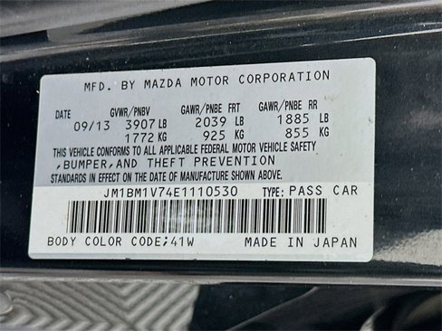 Used 2014 MAZDA MAZDA3 i Touring image 28