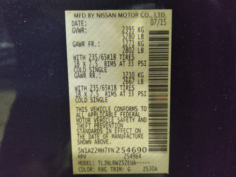 Used 2015 Nissan Murano SL image 33