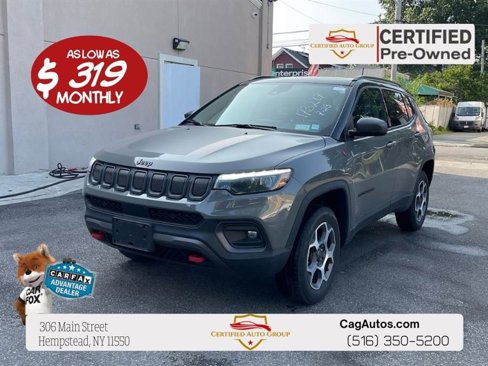 Used 2022 Jeep Compass Trailhawk w/ Trailhawk Elite Group image 1