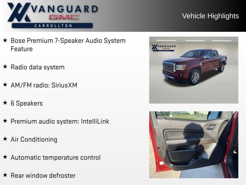 Used 2016 GMC Canyon SLT w/ Driver Alert Package image 11